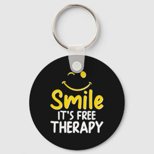 Humorvolles Design für psychische Gesundheit mit p Schlüsselanhänger