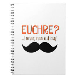 Humorvolles Euchre-Score-Buch Notizblock