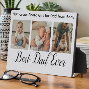 Humorvolles Foto Geschenk /Custom Funny Bester Vat Fotoplatte