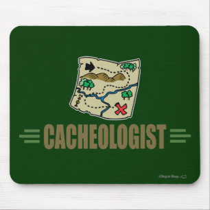 Humorvolles Geocaching Mousepad