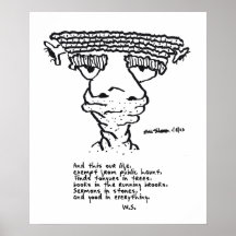 Humorvolles Gut-Read Freak Poster 1-6-23