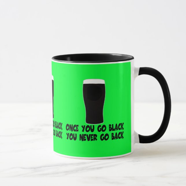 Humorvolles irisches Bier Tasse (Rechts)
