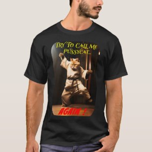 Humorvolles Karate-Thema T-Shirt