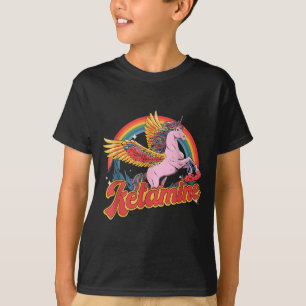 Humorvolles Ketamin-Pferd Notfall Lustige geistige T-Shirt