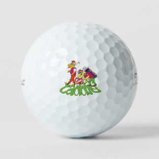 Humour Caddie Golf Ball