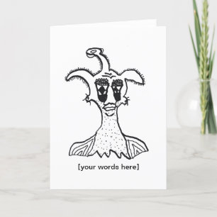 Humour Customizable Freak Card 12-28-22 Dankeskarte