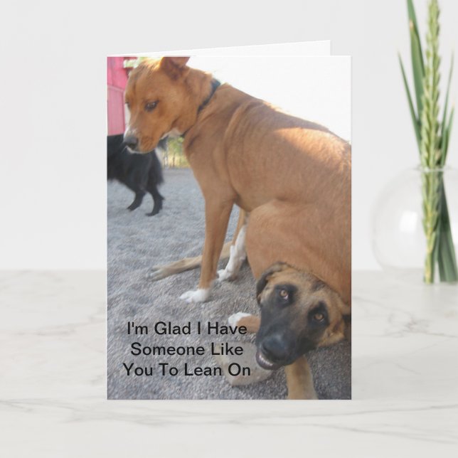 Humour Friendship Card Karte (Vorderseite)