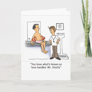 Humour Get Well bald auf Card Karte