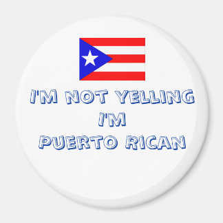Humour Puerto Rican Magnet