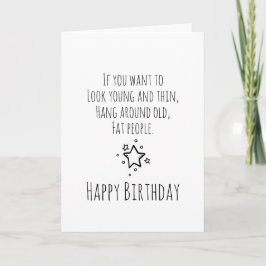 Humourous Birthday Karte