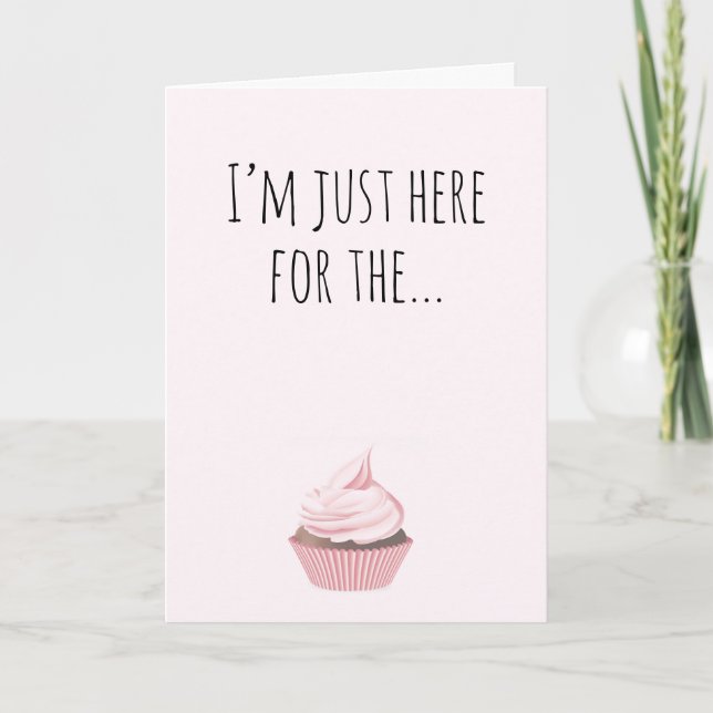 Humourous Geburtstagskarte Karte (Vorderseite)