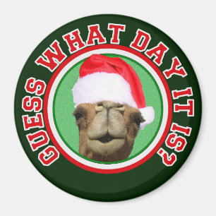 Hump Day Camel raten, was für ein Tag Weihnachten Magnet