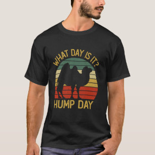 Hump Day Camel Sunset Was für ein Tag ist es lusti T-Shirt