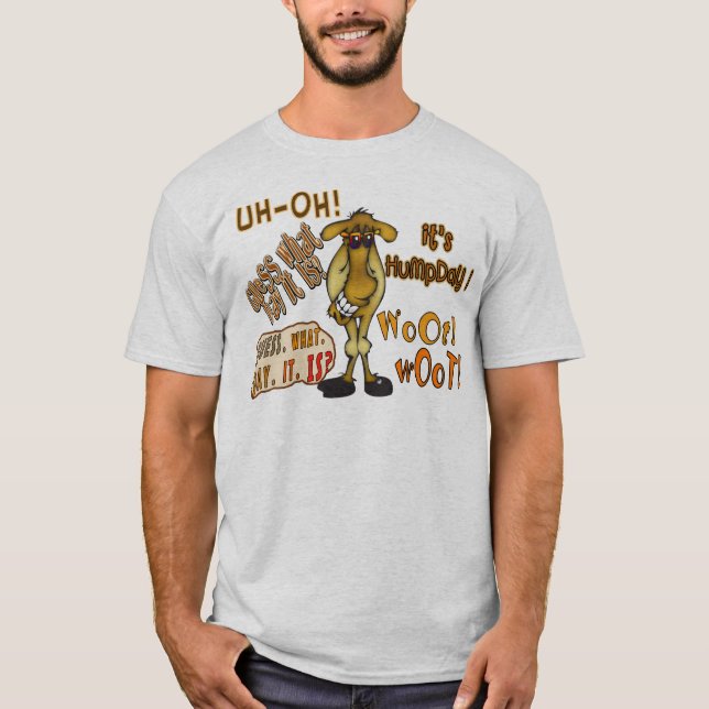 Hump Day Camel T-Shirt (Vorderseite)