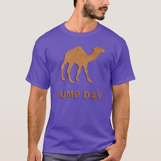 Hump Day Camel Tee Shirt Vintag (Vorderseite)
