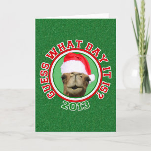 Hump Day Camel Weihnachten Grußkarten