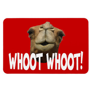 Hump Day Camel Whoot Whoot Flexi Magnet