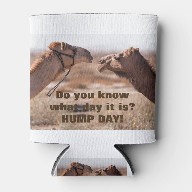 Hump Day Camels Dosenkühler (Vorderseite)