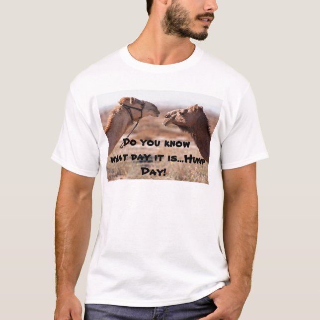 Hump Day Camels T-Shirt (Vorderseite)