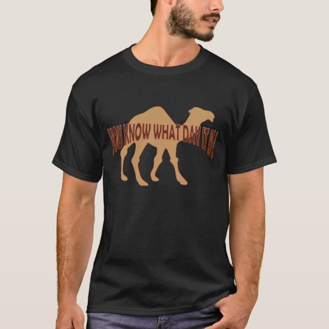 HUMP DAY, DEN SIE WISSEN, WAS ES IST T-Shirt (Vorderseite)