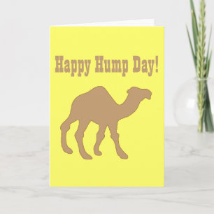 Hump Day! Happy Hump Day Karte