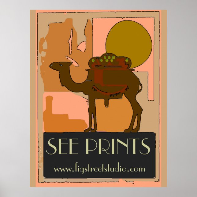 Hump Day Print Poster (Vorne)