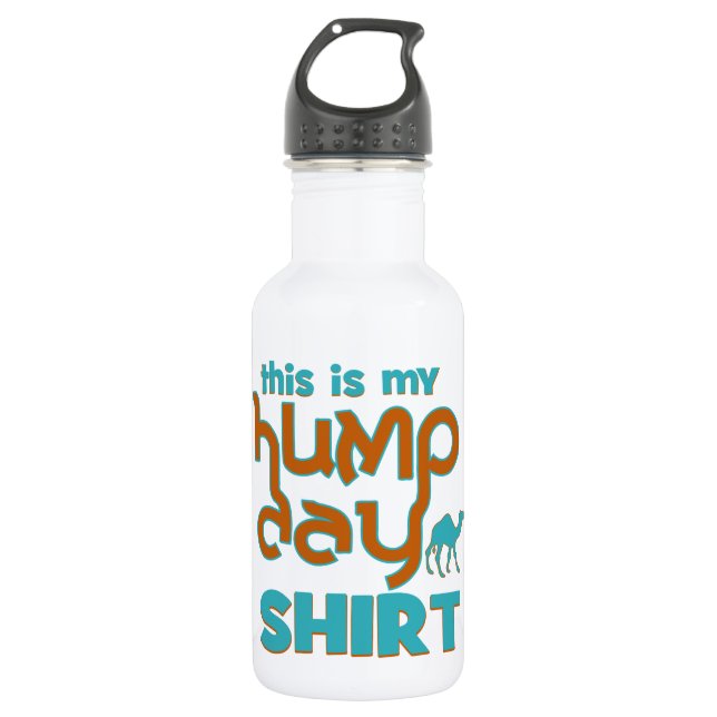 Hump Day Trinkflasche (Vorderseite)