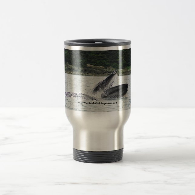 humpback_alaska_july 2008 (5), www.WeatherPermi… Reisebecher (Mittel)