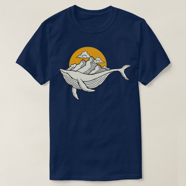Humpback Whale 36 T-Shirt (Design vorne)