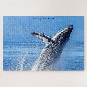 Humpback Whale Alaska Jigsaw Puzzle