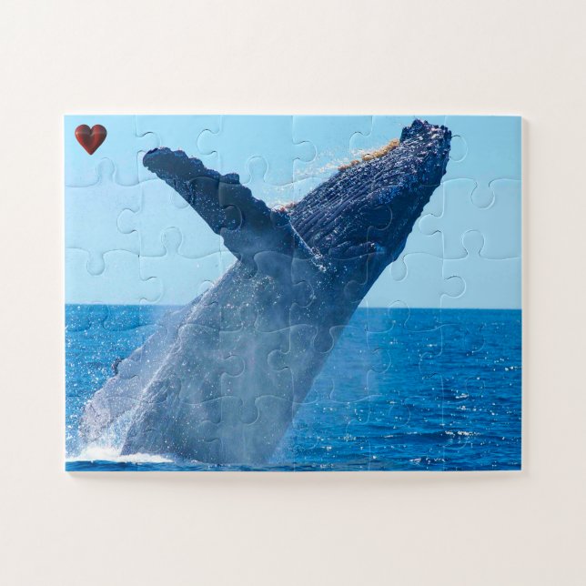 Humpback Whale Alaska Puzzle (Horizontal)