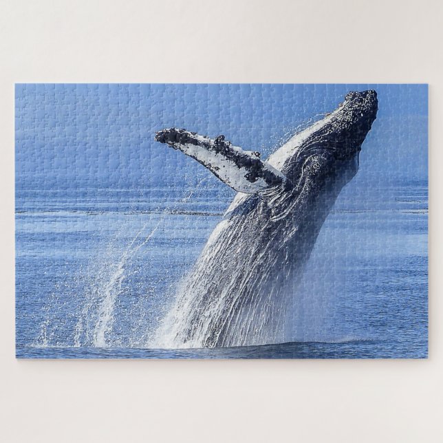 Humpback Whale Alaska Puzzle (Horizontal)
