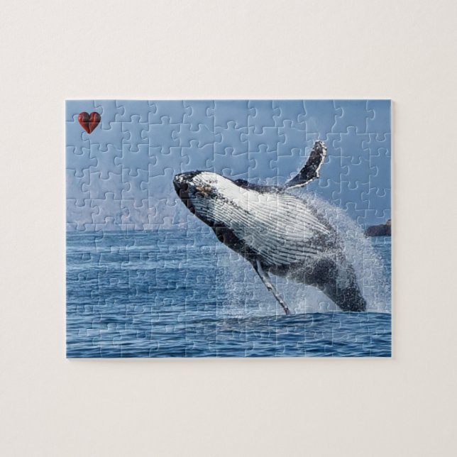 Humpback Whale Alaska Puzzle (Horizontal)