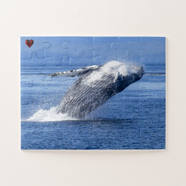 Humpback Whale Alaska Puzzle (Horizontal)