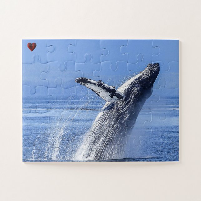 Humpback Whale Alaska Puzzle (Horizontal)