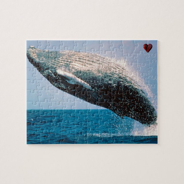 Humpback Whale Alaska Puzzle (Horizontal)