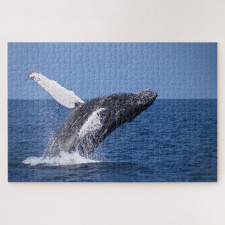Humpback Whale bricht den Ozean Puzzle