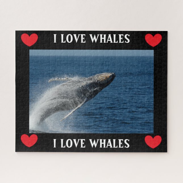 Humpback Whale - der Bruch Puzzle (Horizontal)