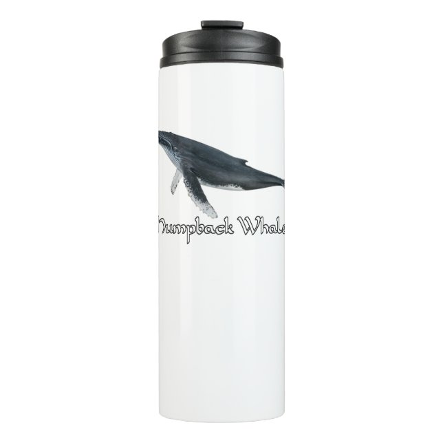 Humpback Whale Leak Proof Thermal Tumbler Thermosbecher (Vorderseite)