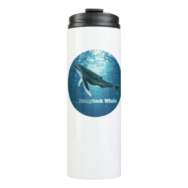 Humpback Whale Leak Proof Thermal Tumbler Thermosbecher (Vorderseite)