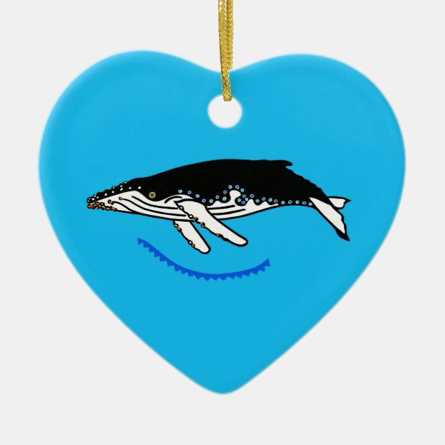 Humpback WHALE - Ornament (Vorne)