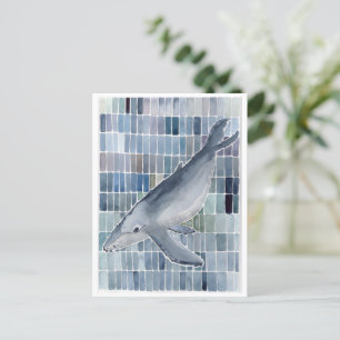 Humpback Whale Postcard Postkarte