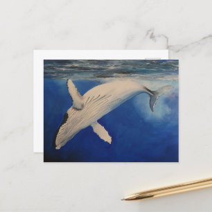 Humpback Whale Postkarte