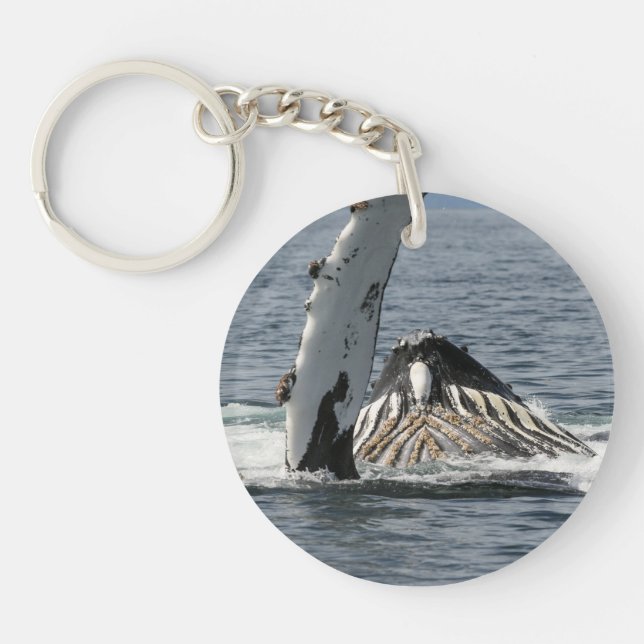 Humpback Whale Schlüsselanhänger (Vorderseite)