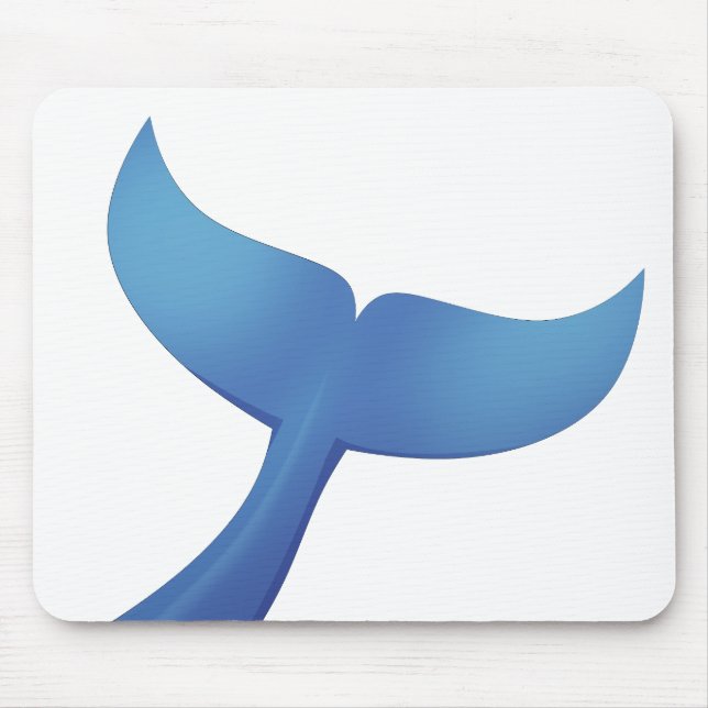 Humpback Whale Schwanz V2 Mousepad (Vorne)