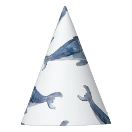 Humpbackwale in Aquarellen Partyhütchen