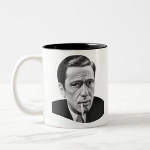 Humphrey Bogart Zweifarbige Tasse