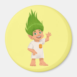 Humphrey Waves Hello Magnet