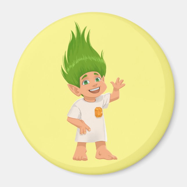 Humphrey Waves Hello Magnet (Vorne)