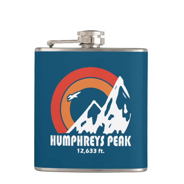 Humphreys Peak Arizona Flachmann (Vorderseite)